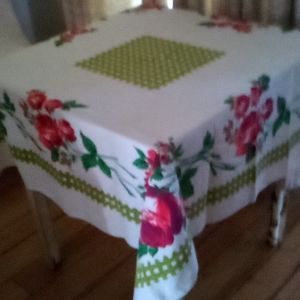 Vintage Startex Table Cloth